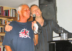 Peter und Marino singen den Bossanova